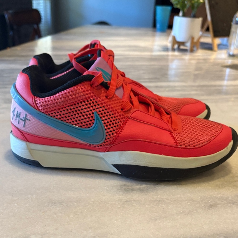 Nike JA 1 Morant Ember Glow 7.5 - Picture 6 of 17